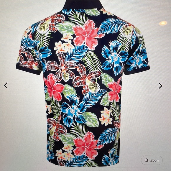 Original Penguin Floral Print Polo - Picture 2 of 7